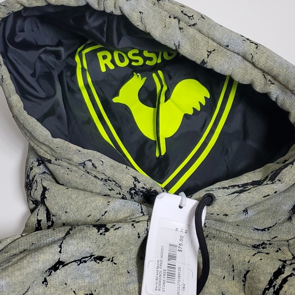 Rossignol Camouflage hoodie With reflective stripe for visibility youth xl - Picture 13 of 15
